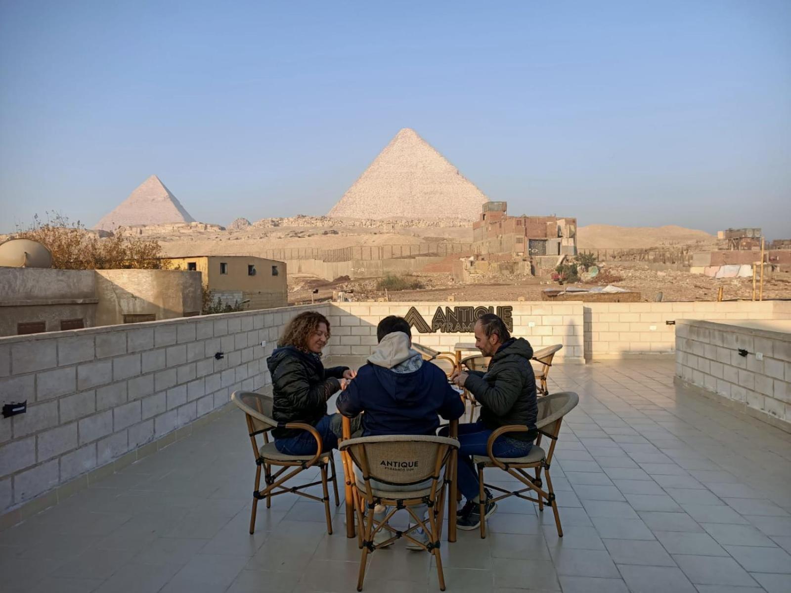 Antique Pyramids Inn Giza Exterior foto
